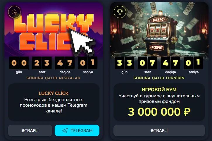 Fırlatmalar və digər bonuslar